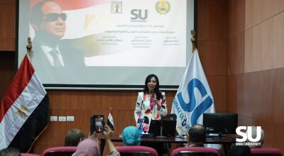 National Council for Childhood and Motherhood visited Sinai University (3)