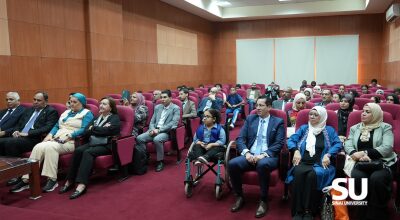 National Council for Childhood and Motherhood visited Sinai University (4)