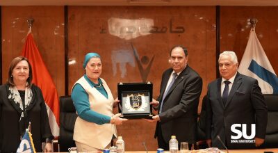 National Council for Childhood and Motherhood visited Sinai University (6)