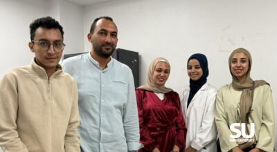 زيارة متابعة ميدانية لصيادلة الامتياز بمستشفى العريش