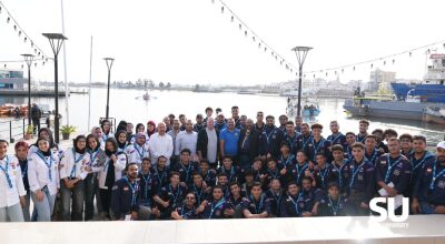 المهرجان الكشفي السنوي الأول لجوالي وجوالات جامعة سيناء فرع القنطرة (13)