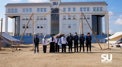 المهرجان الكشفي السنوي الأول لجوالي وجوالات جامعة سيناء فرع القنطرة (2)