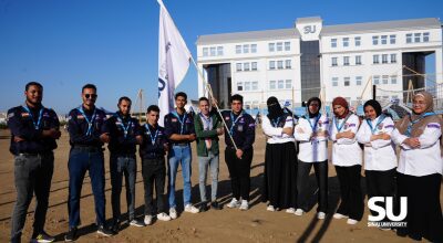 المهرجان الكشفي السنوي الأول لجوالي وجوالات جامعة سيناء فرع القنطرة (8)