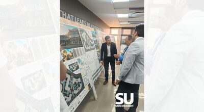 مناقشة مشروع تخرج الدفعة الثالثة (2021) لكلية الهندسة جامعة سيناء (فرع القنطرة) ربيع 2026 (3)