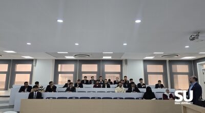 مناقشة مشروع تخرج الدفعة الثالثة (2021) لكلية الهندسة جامعة سيناء (فرع القنطرة) ربيع 2026